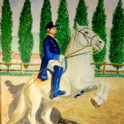 Leçon de dressage